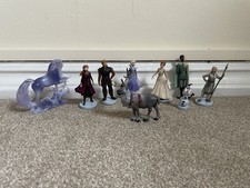 Disney Frozen Collectible 9 Figures Bundle Toys / Cake Toppers