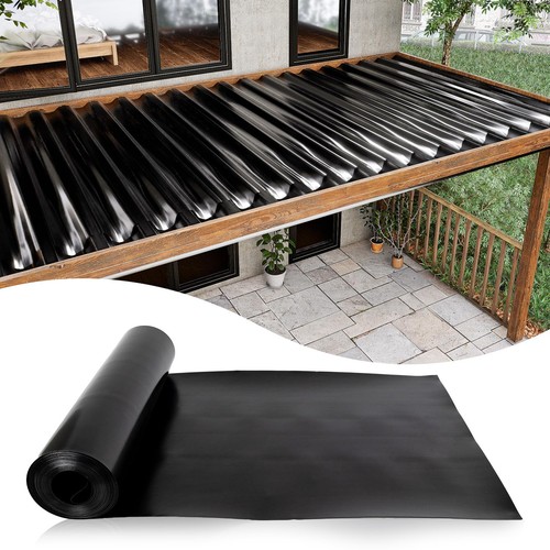 50ft black under - deck, drainage