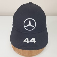 Mercedes Baseball Cap One Size Black AMG 44 Hamilton Gran Turismo Simulator
