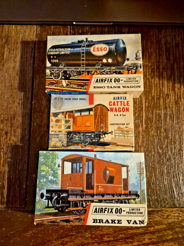 Airfix wagon trio esso - oo/ho,