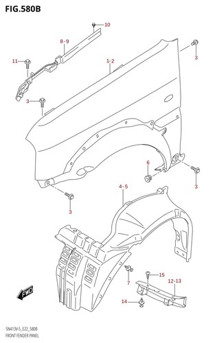 Suzuki genuine front - suzuki,