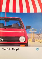Volkswagen Polo Coupe Brochure 1987