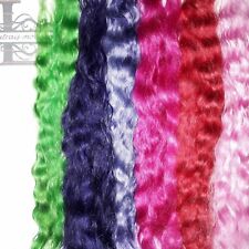 Mohair for reborn doll, rooting. Loutrais Mohair premium - 10 GRAMS Rainbow