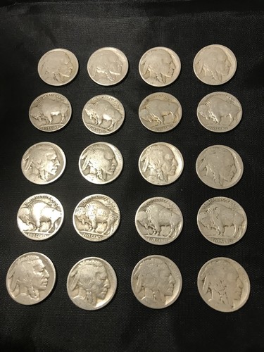 Vintage coin lot of 21 - lot,