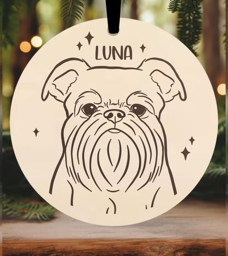 Brussels griffon christmas - brussels,
