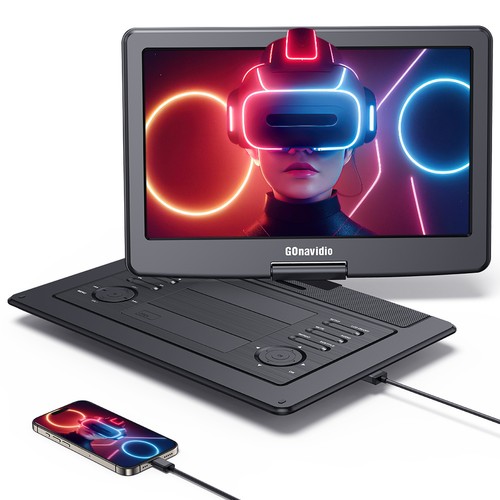 Full portable dvd - hd,