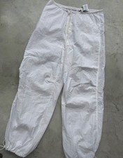 Topshop white wide leg baggy