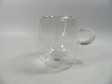 Judge Double Walled Glass Coffee Cup 9 floz  - Vacuum Insulated,