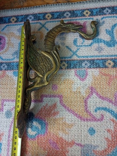 Vintage brass griffon dragon - vintage,