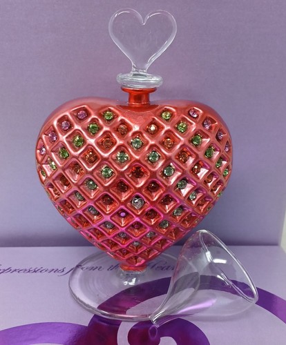 Red perfume bottle expressions - red,