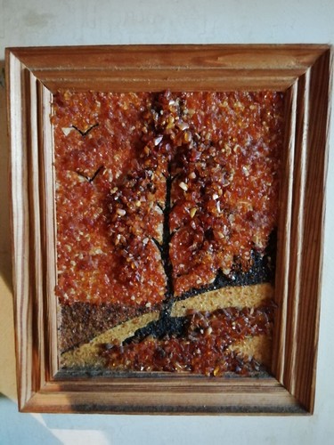 Vintage natural amber - natural,