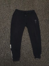 Trapstar Bottoms Black And White Size Large