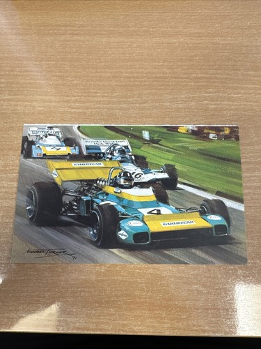 1971 motorsport christmas card - christmas,