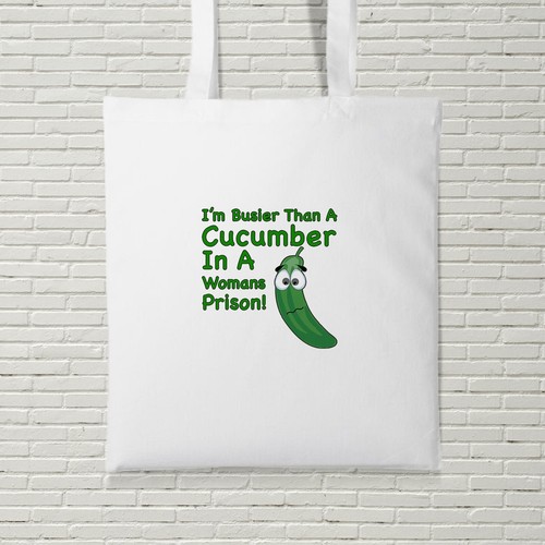 Busier than cucumber a - in,