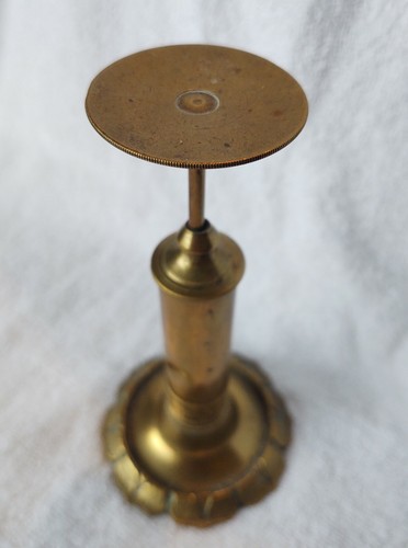 Antique candlestick spring - antique,