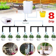 Automatic Micro Drip Irrigation Watering System Kit For Plant Garden Greenhouse