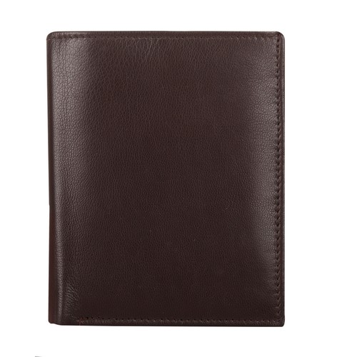 Real leather man wallet with - real,
