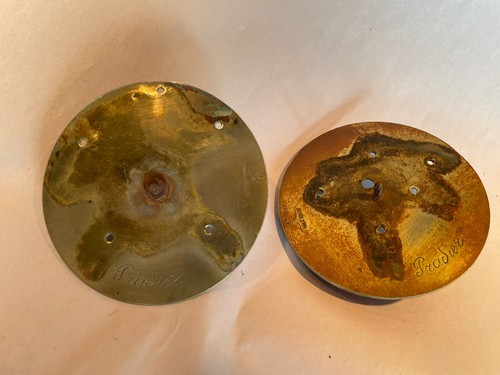 Pair antique french - pair, bronze