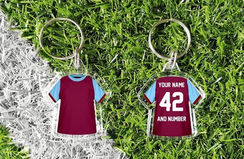 West ham personalised keyring - west,