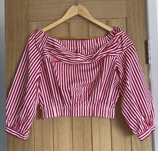 Zara Red & White Striped