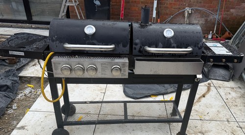 Duel fuel gas charcoal - duel, /