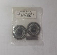 Alan Gibson 6'-6" dia 22 spoke G4878 OO/EM drive wheel  pack