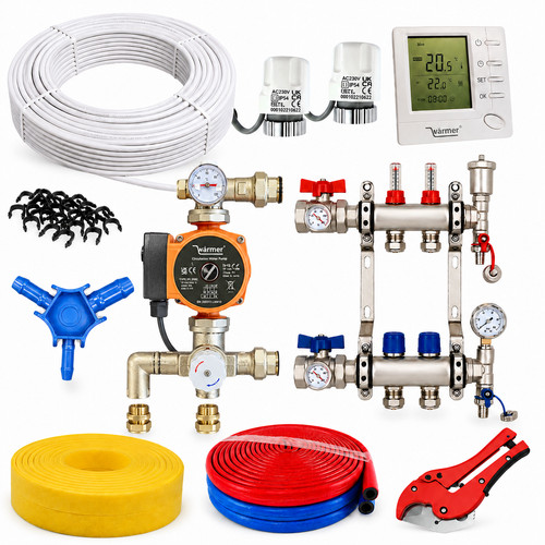 Underfloor heating kit water - heating,
