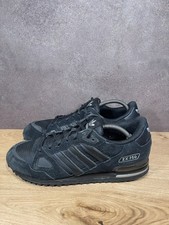 Adidas 750 black - black, suede