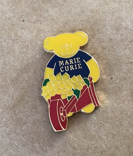 Marie curie cancer support pin - marie,
