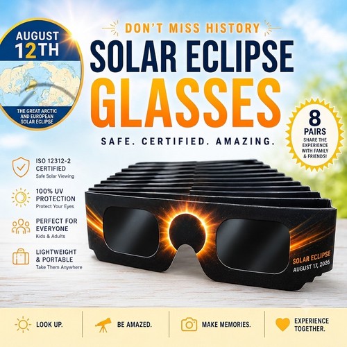 Solar eclipse glasses ce - eclipse,
