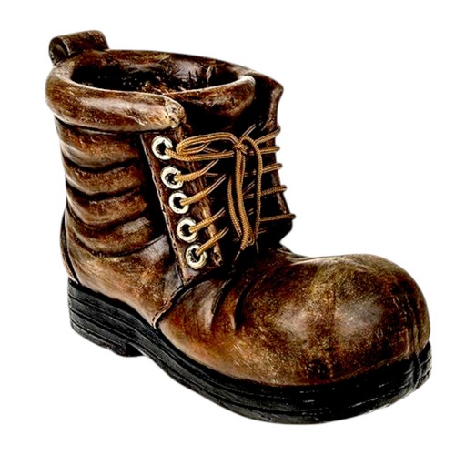 Decorative garden boot planter - garden,