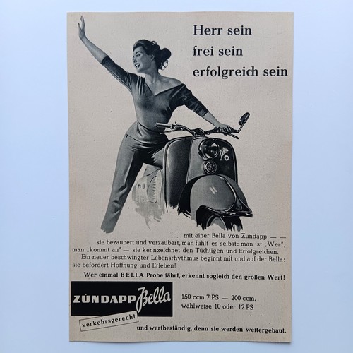1957 zündapp bella scooter - 1957,