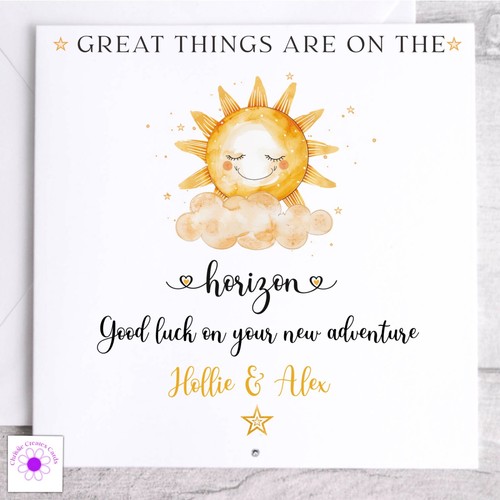 Personalised good luck your - personalised,