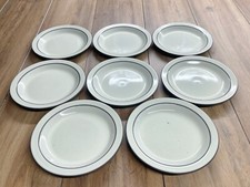 VINTAGE SET OF 8 HORNSEA SALAD PLATES LANCASTER VITRAMIC CORNROSE PATTERN
