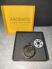 Argento interchangeable Coin 18" Rose Gold Necklace Inner Power Plus Spare Coin
