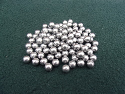 100 9mm approx round lead - 8.9mm,