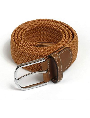 Elastic braided stretch belt - braided,