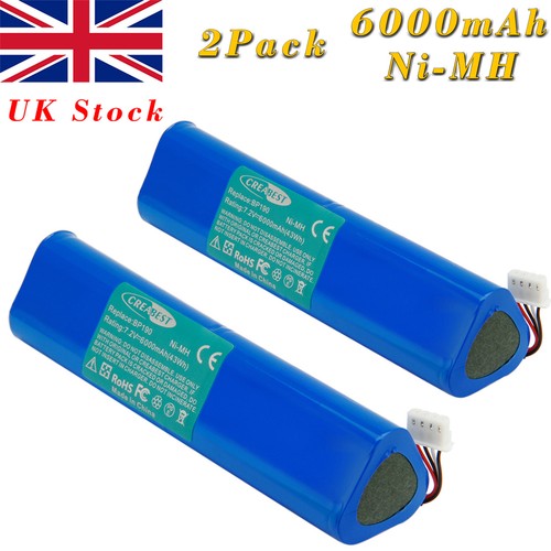 0ah ni mh battery - 2x, 6.0ah