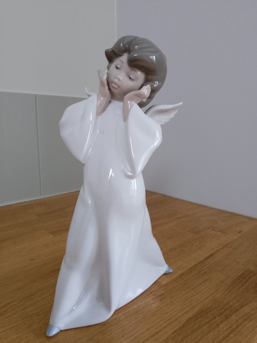 Lladro angel mime figurine - angel,