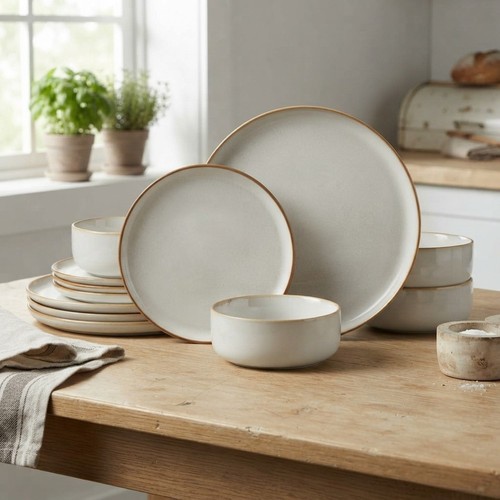 Stoneware dinnerware set - stoneware,