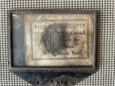 Antique Steel Pay Phone Info