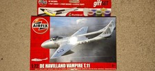 Airfix A68225 de Havilland Vampire T.11 1/72 Scale Model Aircraft Kit - Sealed