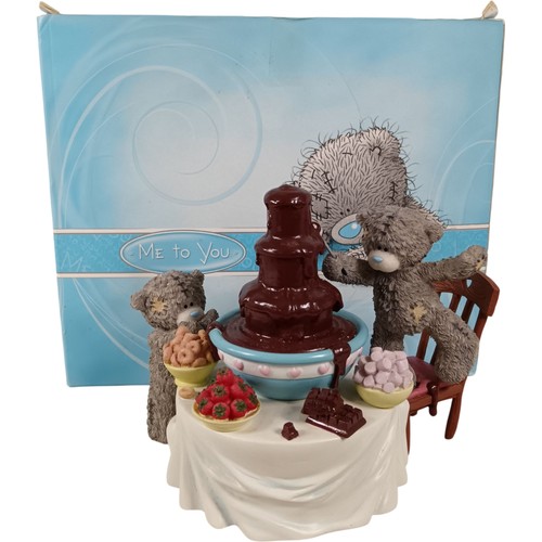 You tatty teddy - me,