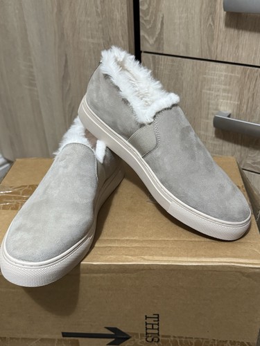 Ravel grey natural suede - grey,