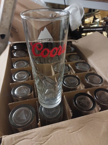 Coors light pint glasses - pint,