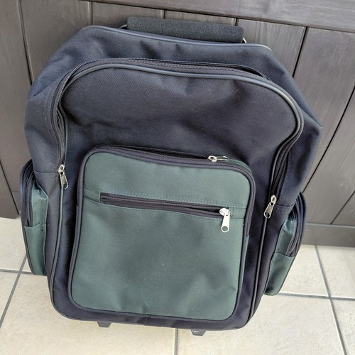 Trolley backpack with wheels - backpack, 2