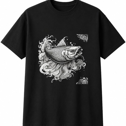 Tattoo ghost carp - carp, in
