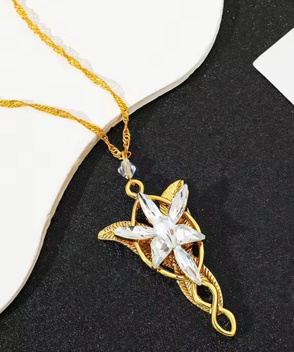 Arwen evenstar gold necklace - arwen,
