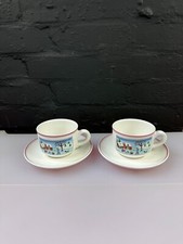 2 x Villeroy & and Boch Naif Christmas Tea Cups and Saucers 3 Sets Available