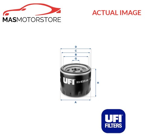 Engine oil filter ufi - oil,